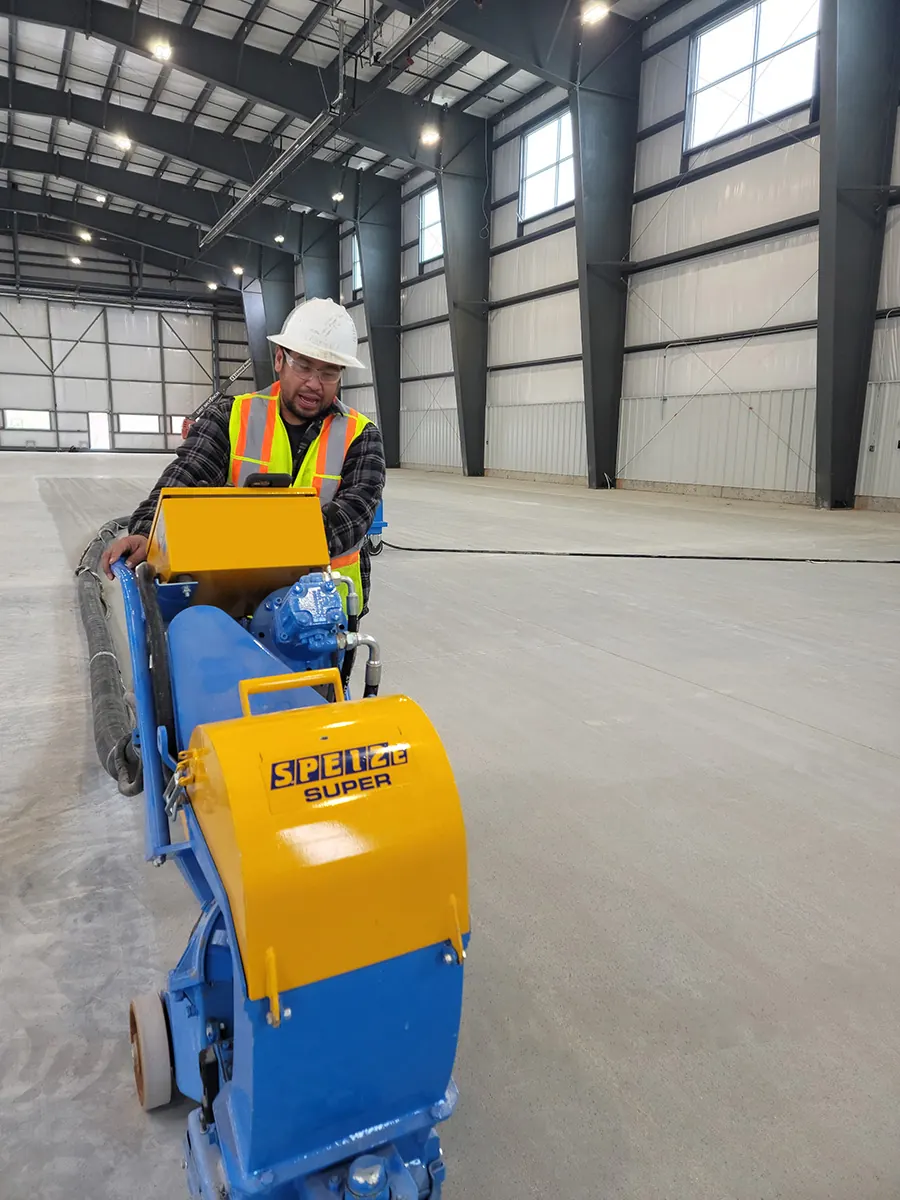 Concrete Restoration flooring by Zimcoat