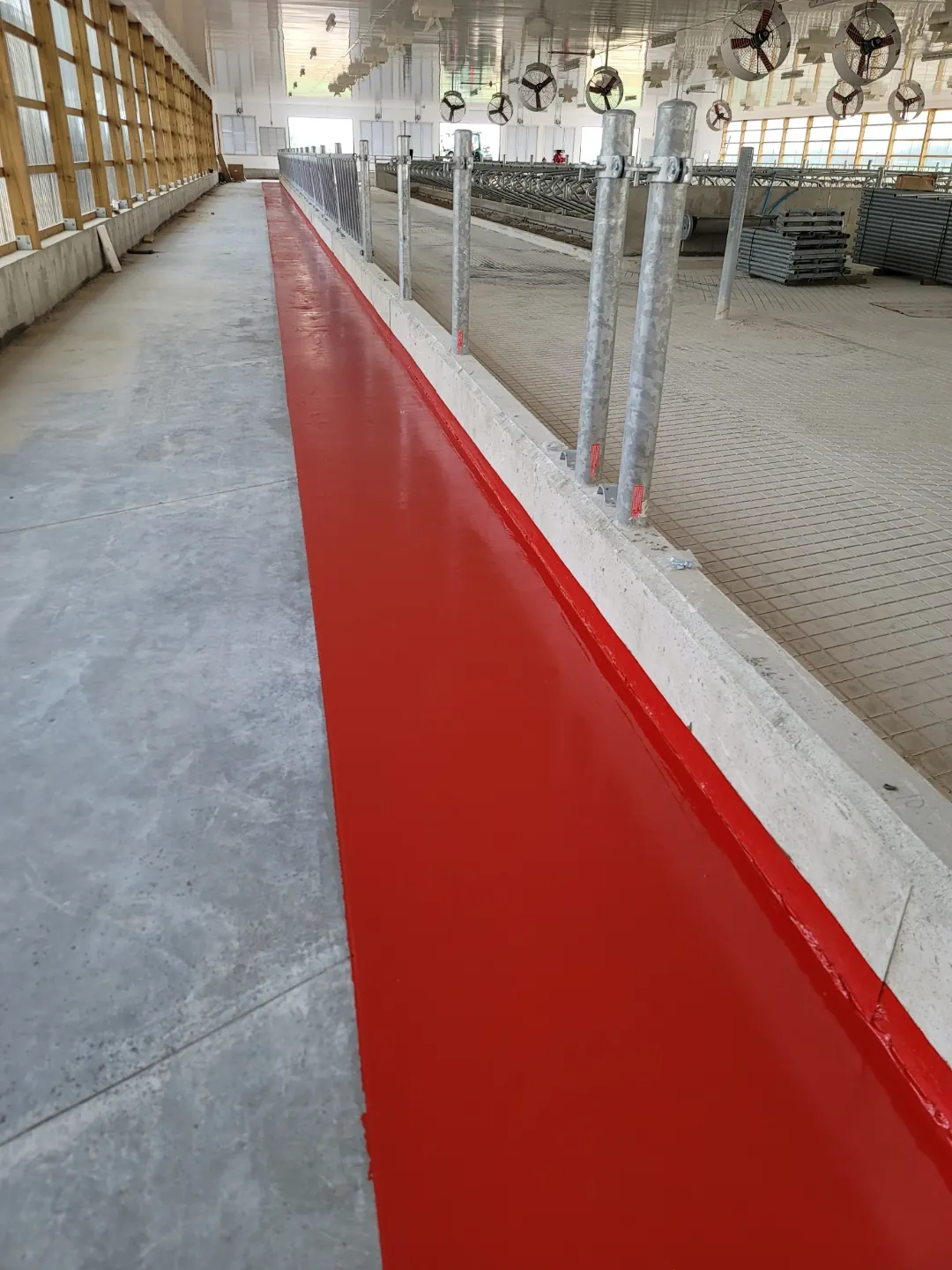 Dairy Barns flooring by Zimcoat