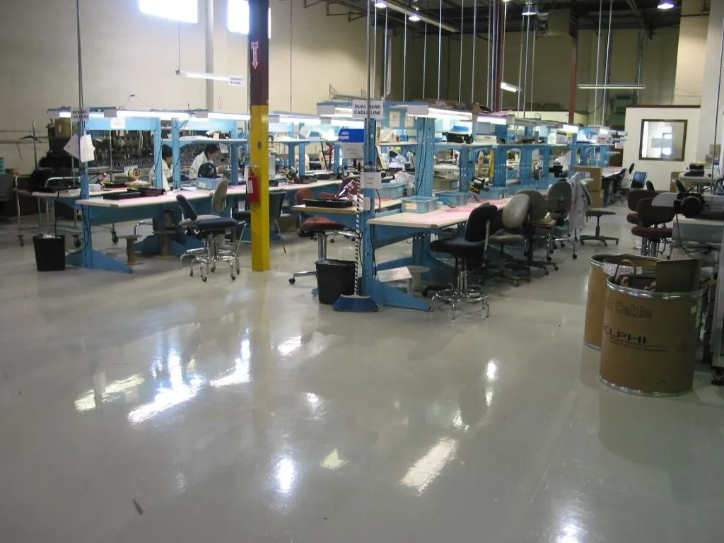 Electrostatic Dissipation (ESD) flooring by Zimcoat