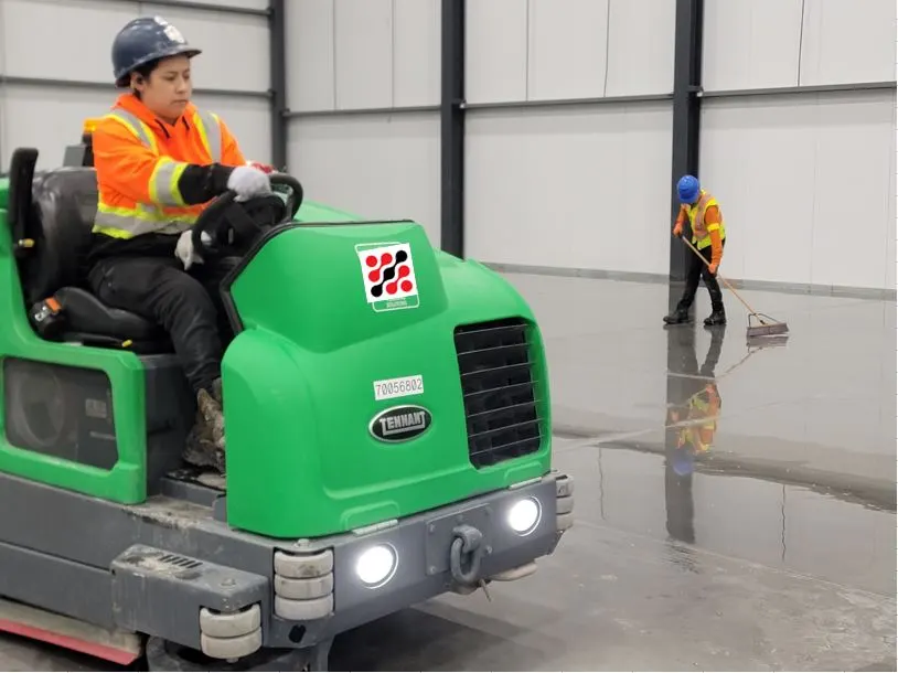 Epoxy Topcoat Application &mdash; Densify