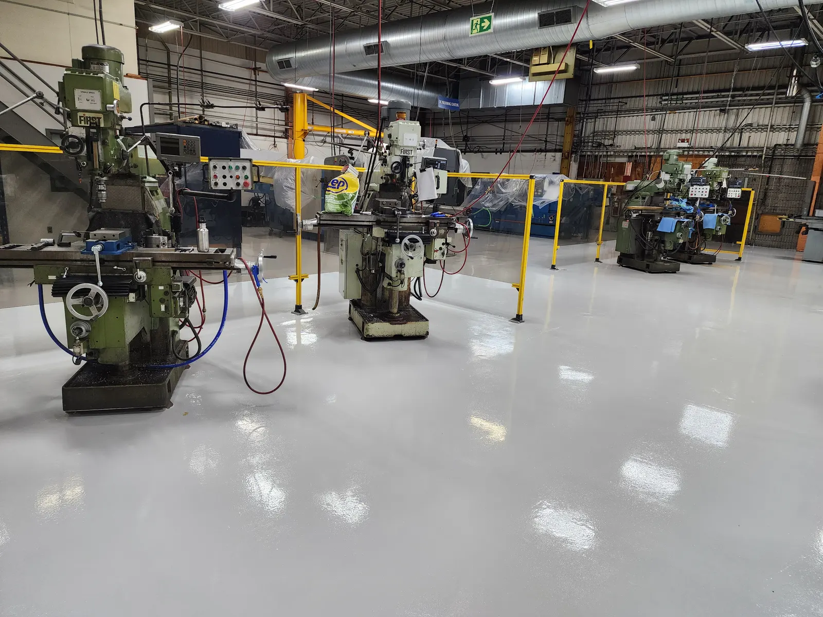 Precision Machine Shop Floor Coating &mdash; Dynacast